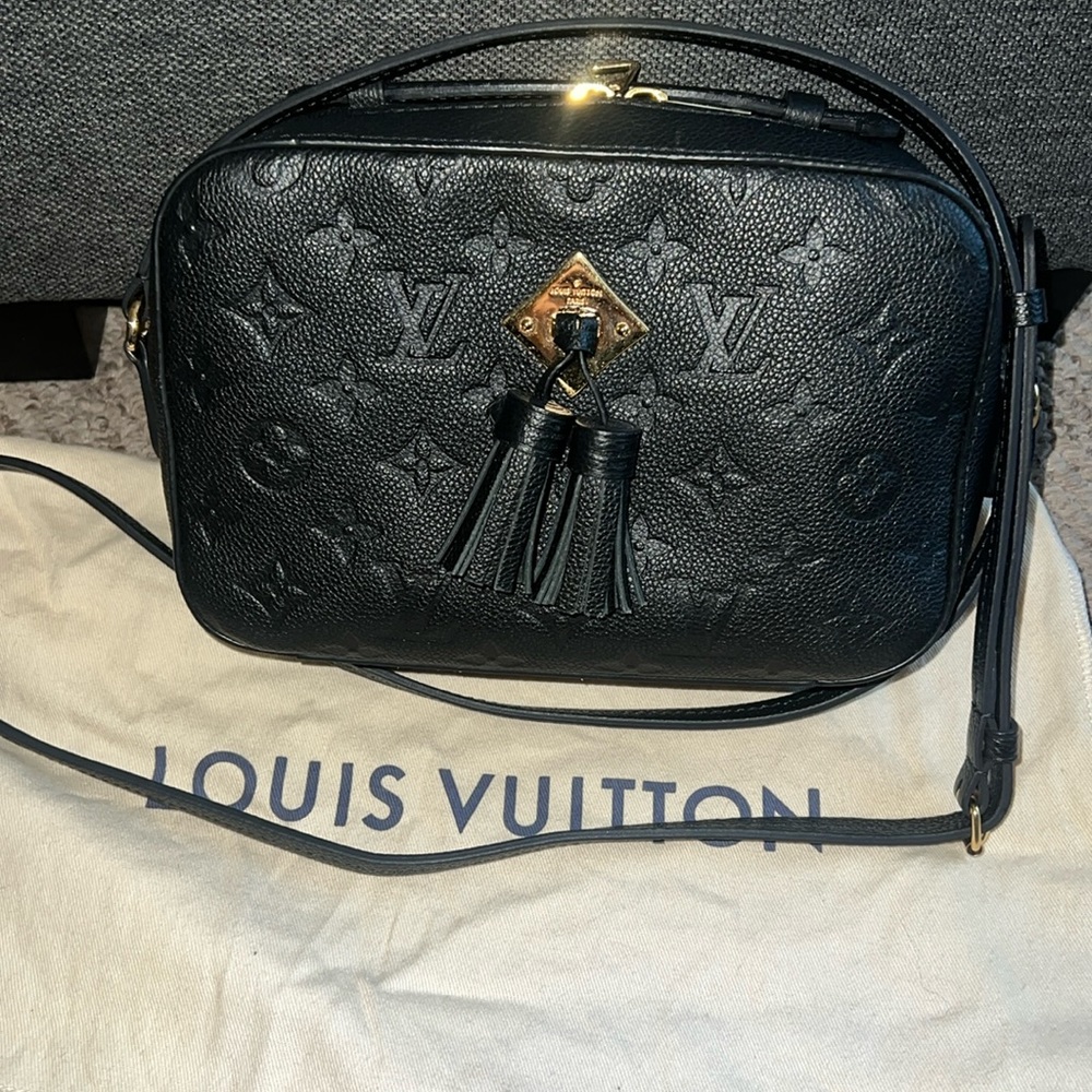 Louis Vuitton Empreinte Saintonge in Noir (black)